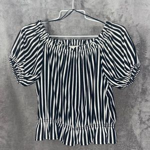 Striped Crop Top